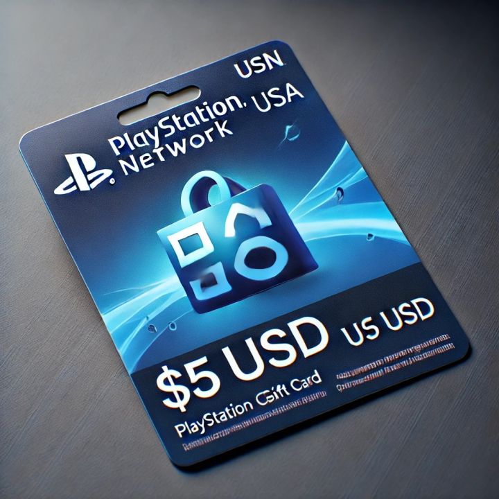 PSN USA $5 Gift Card – Instant Digital Code for PS4 & PS5 | PlayStation Network Wallet Top-Up