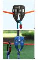 XINDA Professional Pulley Gear Mountaineering Rock Climbing Rescue High Altitude Carriage Rescue Pulley Sheave with Swing Plate. 