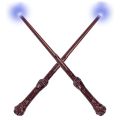 2 Piece Light Up Magic Wizard Wands Sound Illuminating Toy Wand. 