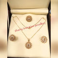 High quality gold plated locket set with chain champion colour. 