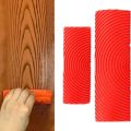 Die Patti 2pcs Wood Graining Rubber Tool Large & Small DIY Wall Floor Painting Effects Wood Grain Rubber for Home Decoration Hand Tools / DIY Wall Floor Painting Effects Hand Tools. 