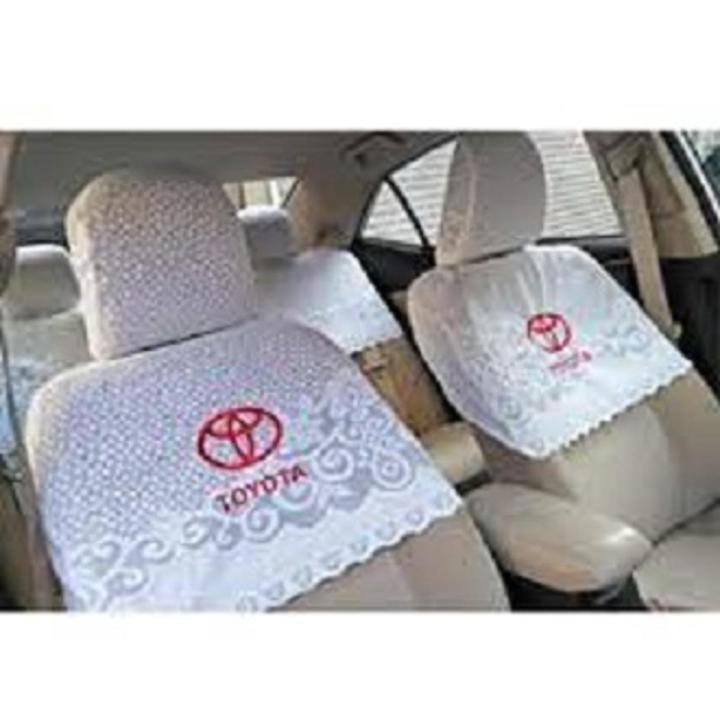 Universal Half Seat Car Cover white color