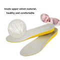 【Footprint】 Height Increase Insoles Full Insoles Shoe Cushion Pads For Men And Women 1Pair 1.5Cm / 2.5Cm / 3Cm. 