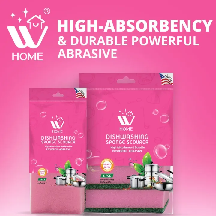 (Pack%20of%205)%20WBM%20Home%20Cleaning%20Kit%20%7C%20Dishwashing%20Sponge,%20Microfiber%20Cloth,%20Floor%20Brush%20with%20Handel,%20Cleaning%20Duster%20&%20Broom%20Brush%20-%20Image%203