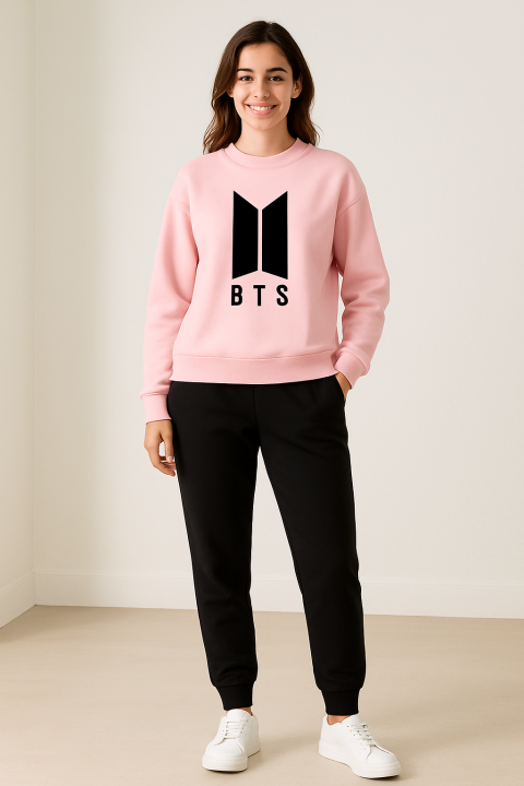 BTS_Signatures Printed Tracksuit Soft Fabric Summer Sweatshirt & Trouser Trendy Track Suit for_Boys_Girl_Women Trendy Fashion Wear Track Suit Gym Sports Workout Wear
