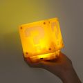 10cm Super Mario Bros LED Question Mark Night Light USB Charging Desk Lamp Light for Kids Birthday X-mas Gifts. 