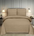 Hotel Collection Sateen Stripe Bed Sheets | Egyptian Cotton Single & King Size Fancy Bedsheet Set With Pillow Cases.3 PC Bed Sheets Double (1 Flat Sheet & 2 Pillow Cover) and Single (1 Flat Bed sheet & 1 Pillow Case). 