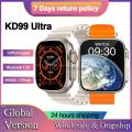 Original KD99 Ultra Smart Watch 8 Ultra Men Women NFC Bluetooth Call Wireless Charger Fitness Smartwatch For Android IOS Band | KD 99 Smart Watch. 