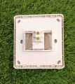 Door Bell Push Switch Waterproof China Fitting Sheet Bell Push Button- Metal Series (Golden Colour). 