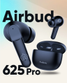 Audionic Airbud 625 pro Quad mic ENC wireless Earbud with music and gaming mode with 30 hour playback time IPx5 water rating with inbuild voice assistant. 