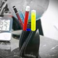Pen Holder | Beautiful 3D Printed Creative Student | Stationery Desktop Cactus Desk | Multifunction Storage Box | Pen Container | Brush Pot Office Supplies. 
