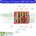 Accessory A4988 Driver Shield V3 3d Printer Expansion Board Cnc Shield V4 for 3D printer laser engraver machine by Electrica. 