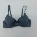 Front Bow Soft Paded Wired Bra With Removable. 