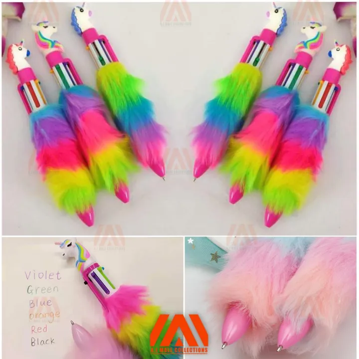 Unicorn%20Rainbow%20F_U_R%206%20in%201%20Ballpoint%20Pen%20for%20School%20Supplies%20Students%20Children%20Multi-Color%20Unicorn%206%20Color%20Writing%20In%201%20Pen%20-%20Image%204