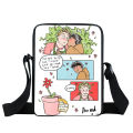 Tv Show Heartstopper Messenger Bag Women Nick and Charlie Romance Canvas Crossbody Bags For Travel Shoulder Bag Gift. 