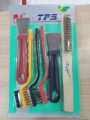 5Pcs Wire Brush Set Scraper Tool Dirt and Paint Remover Cleaning Brush. 