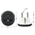 Universal Plug Converter FR AU US UK To EU Travel Adapter High Quality Home Plug Adapter 16A 250V Wall Electric Socket. 