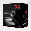 Spiral Binding Machine Metal Body X-5 TARGET (20 Sheets) 2 in 1 (Comb & Wire). 