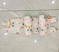 Adjustable Baby Head Shaping Pillow Soft Memory Foam Infant Pillow for Flat Head Prevention, Anti-Roll, Anti-Twist, Neck & Spine Support – Newborn Sleeping Positioner Cushion for Crib, Cot, Bed, Bassinet, Car Seat, Stroller – Breathable & Portable Random. 