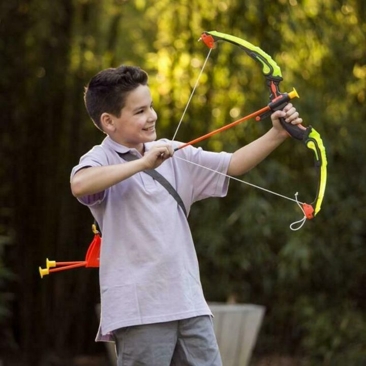 Arrow and Bow Set for Kids Archery Training Paly set for Children Sports Practice -  6 Pieces