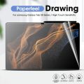 Paper Feel PET Matte Write Painting Film Screen Protector for Samsung Galaxy Tab S7 S8 Plus Tab S7 S8 Ultra Painting Write. 