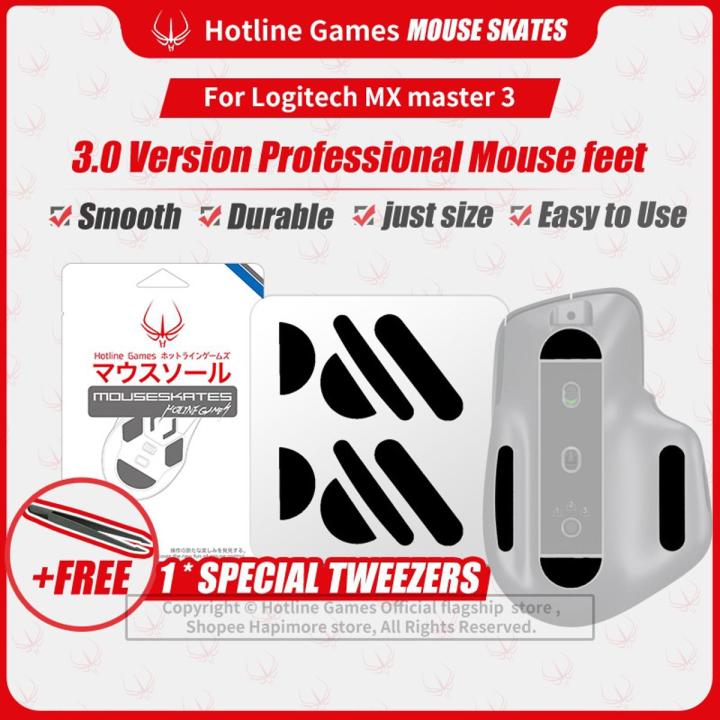 Mouse Upgrades 2Sets/4Sets Hotline Games 3.0 Gaming Mouse Feet Skates for Logitech MX ...
