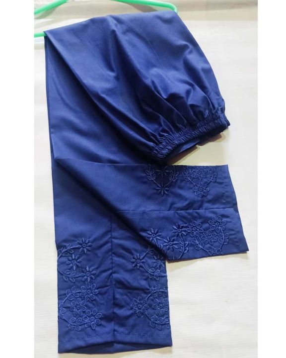 Fashion%20Cotton%20Trousers%20for%20Women%20and%20girls%20Blue%20Colored%20Embroidered%20Medium%20Size%20Cotton%20Trousers%20Bottom%20Embroidery%20Fashion%20Cotton%20Trousers%20for%20Women%20and%20Girls%20-%20Image%209