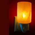 Gift City Presents Handcrafted Himalayan Salt Night Light Pink Cylinder Shape Lamp. 