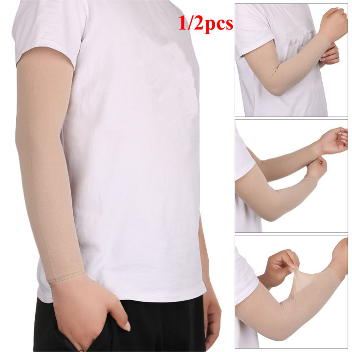 Pair%20of%20Cooling%20Arm%20Sleeves%20for%20Men%20Women%20Boys%20&%20Girls%20Sports%20Arm%20Sleeves%20Covers%20Sun%20Light%20Protection%20Arm%20Muff%20Stretchable%20Fabric%20Protect%20Your%20Skin%20from%20Sun%20Exposure%20Comfortable%20UV%20Sleeves%20For%20Men%20&%20Women%20-%20Black/Skin%20-%20Image%207
