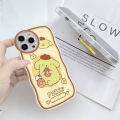 AMORVOR for Samsung A04 Back Cover (With Free Holder) Cute Lovely Soft Wavy Phone Case Camera Protection Transparent TPU Soft Cover. 