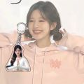 [ New ] Zhao Lusi Acrylic Keychain Peripheral Double-Sided Support Fans Girl Heart Girlfriends Classmates Schoolbag Pendant Pendant. 