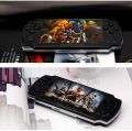 X6 Handheld 4.3 inch game console built-in 1000+ free games, support photos can play MP3 MP4 e-Books, support TV connection Display. 