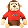 Super ugly cute gorilla doll plush toy cute doll doll net red lazy rag doll boys and girls gifts. 