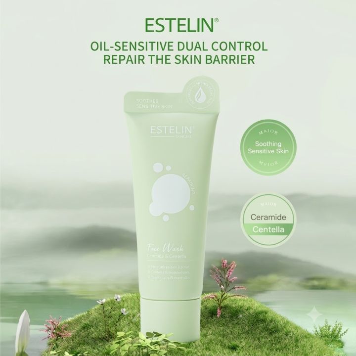 Dr.Rashel ESTELIN Ceramide & Centella Repairing Face Wash 80G ES0279