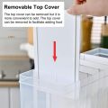 Dispenser Wall Mounted Cereal Food  For Kitchen  Space Saving Storage Containers For Cereal, Rice, lentils. 