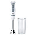 Braun 1000W House Hold Hand Blender, Plastic, White/Grey MQ5200. 