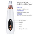 Multi-Functional Rechargeable 6 Suction Heads Blackhead Whitehead Extractor Remover Device Suction Tool. 