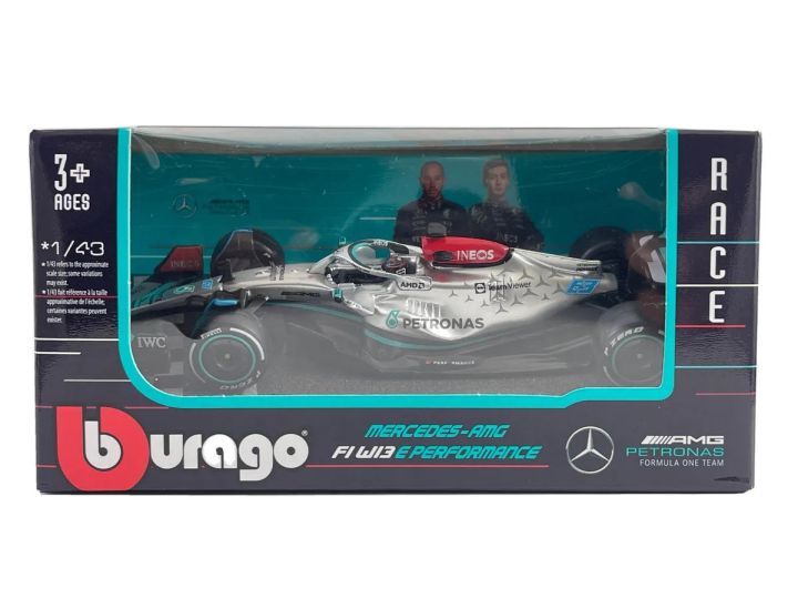 1/43%20BBurago%202019%20Formula%201%20Mercedes%20AMG%20Petronas%20F1%20W10%20EQ%20Power+%20#44%20Lewis%20Hamilton%20Formula%20One%20Car%20Model%20-%20Image%205
