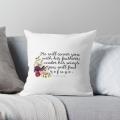 Caring Quotes Printed  Customized Cushion Personalized Pillow in Silk. 