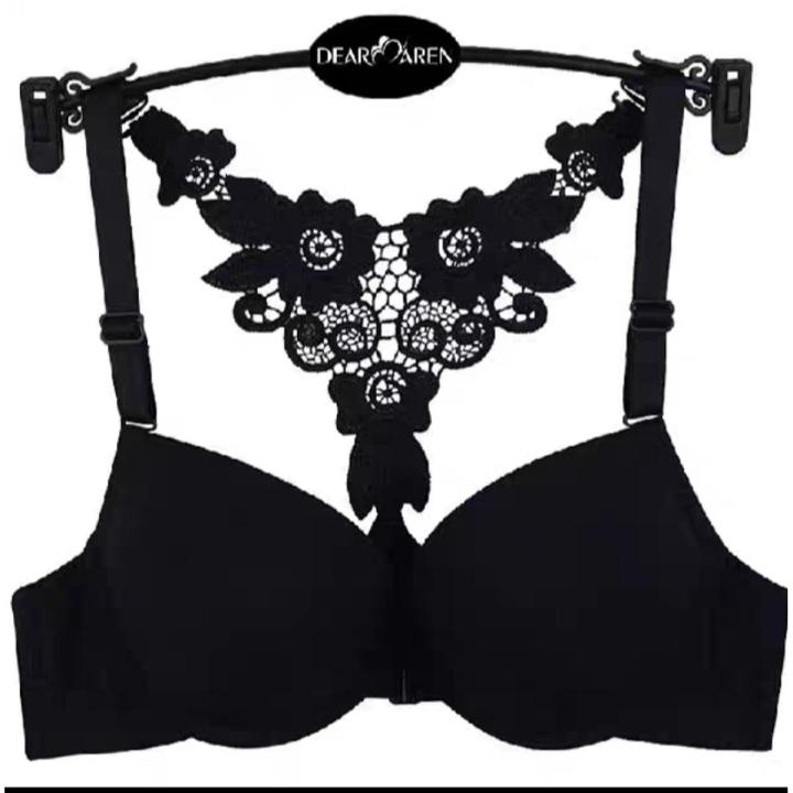New Fashion Women's Front Open And Back Style Light Padded Bras For Bridals Push Up Style Front Open Bra For Girls And Women