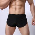 【ALLGOOD】Men Loose Underpants Comfortable Boxer Shorts U Convex Pouch Male Underwear. 