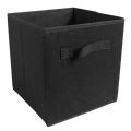 Foldable Storage Cubes Organizer Basket Bin Storage Boxes Storage Container with Handles for Travel Moving Toy Storage Box 1 Pcs. 