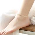 Anklet gold pleted latested style  new look. 