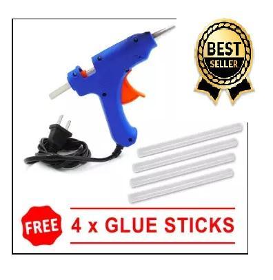 Universal Hot Melt Glue_Gun 20 Watt with FREE 4 x Glue Sticks