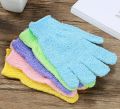 【Exclusive Discount】 1/2 Pc crubbing Towel Magic Exfoliating crub Elatic trong Rubbing Mud Five Finger Bathing Glove. 