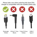 Lenovo Square Pin Laptop Charger 20v 3.25a 65w (USB). 