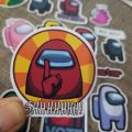 10 Pcs Among Us Game Stickers Pack Pack For Laptop, Desk , Notebooks Mobile Covers DIY Stickers - JangoMango Store. 