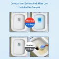 10 pcs Automatic Toilet Bowl Cleaner Effervescent Tablet for Toilet Fast Remover Urine Stain Deodorant Yellow Dirt Toilet Cleaning Tool. 
