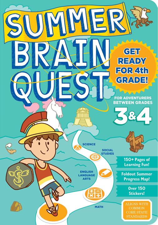 Liberty Books | Summer Brain Quest: Between Grades 3 & 4 by Workman Publishing