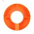 Car Snack Organizer 4-compartment Silicone Snack Ring for 40 Oz Cup ple Reusable Snack Container. 